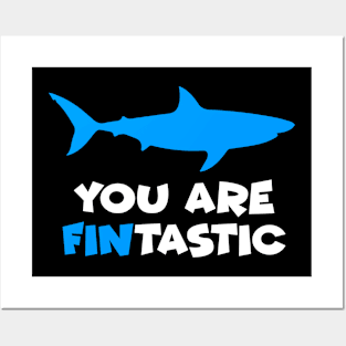 Fintastic Shark Posters and Art